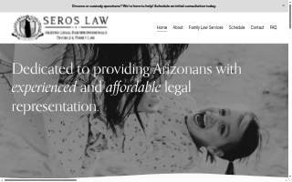 Seros Law, PLLC of Somerton website