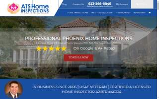 ATS Home Inspections LLC website