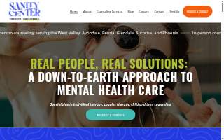 Sanity Center of Sun City website