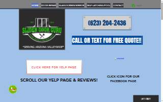 Slider Door GURU website
