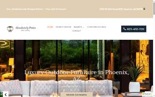 Absolutely Patio website