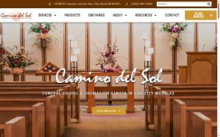 Camino del Sol Advance Planning website