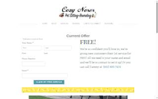 Cozy Noses website