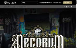 Decorum Art Studios website