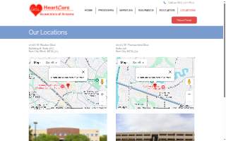HeartCare Associates of Arizona website