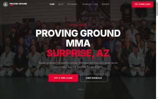 Proving Ground MMA/Vargas Jiu Jitsu of Sun City West website