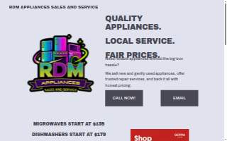 Sun Cities Appliance of Sun City West website