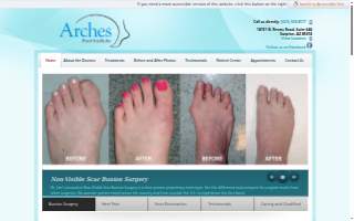 Arches Foot Institute: David K. Lee, DPM website