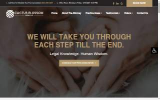 Cactus Blossom Legal website
