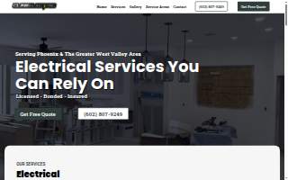 Cline Electric website