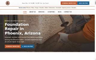 Concrete Repairman® Foundation Repair website