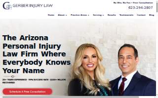 Gerber Injury Law website