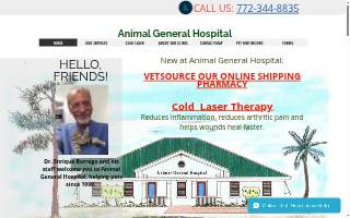 Petsvet Animal Hospital website