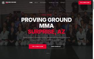 Proving Ground MMA/Vargas Jiu Jitsu of Surprise website
