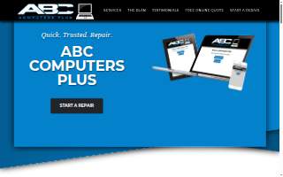 ABC Computers Plus website