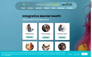 Alevea Mental Health website