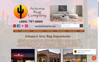 Arizona Rug Company website