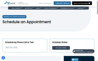AZ Max Surgeons Oral & Maxillofacial Surgeons, Dental Implants & Wisdom Teeth website