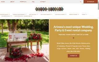 Az Retro Rentals website