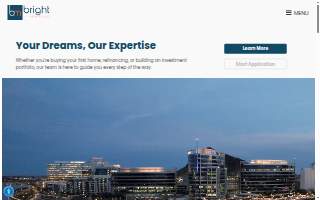 Bright Mortgage website