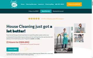 Carole's House Cleaning website