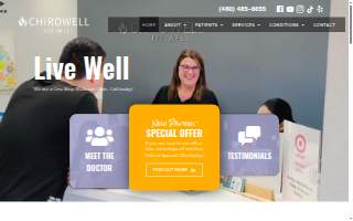 Chirowell website