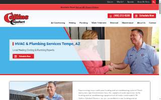 Collins Comfort Masters website