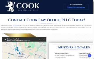 Cook Law Office, PLLC website