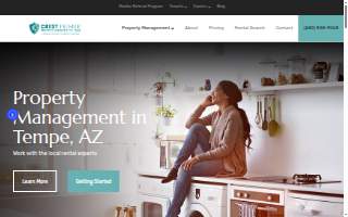 Crest Premier Property Management Team website