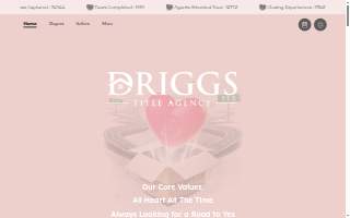 Driggs Title Agency - Tempe website