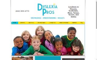 Dyslexia Pros Tempe website