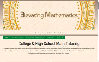 Elevating Mathematics website