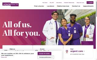 HonorHealth Tempe Medical Center website