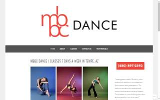MBBC Dance website