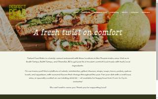 Perfect Pear Bistro website