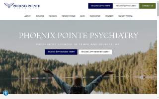 Phoenix Pointe Psychiatry website