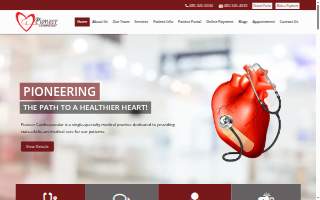 Pioneer Cardiovascular Consultants website