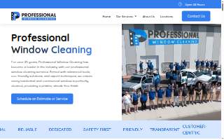 Professional Window Cleaning website
