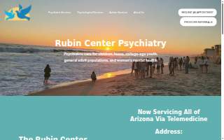 The Rubin Center Psychiatry website
