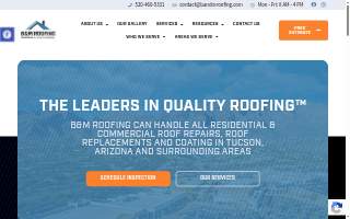 B&M Roofing website