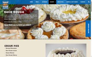 Back Dough website