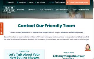 Bath Fitter Southern Arizona website