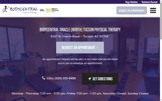 Bodycentral Physical Therapy - Oro Valley Physical Therapy Catalina & North Tucson website