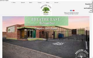 Breathe Easy Automotive website