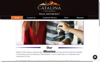 Catalina Title Agency website