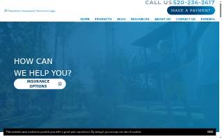 Chainfruit Insurance Services website