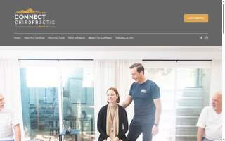 Connect Chiropractic website