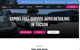 Cool Auto Detail of Tucson website
