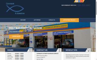 Covenant Automotive Repair & Service website