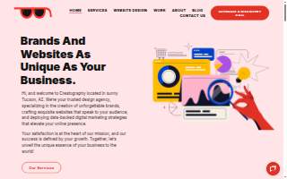 Creatography website